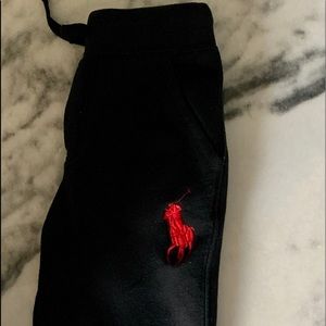 Ralph Lauren (Polo) Black Joggers Sz. 7